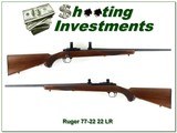 Ruger 77-22 1984 FIRST Year collector condition 22 LR!
