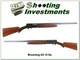 Browning A5 1953 Belgium made 12 Ga 28in Mod Solid Rib