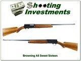 Browning A5 Sweet Sixteen 65 Belgium Exc Cond!