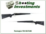 Remington 700 BDL Stainless in 300 RUM Exc Cond