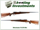 Winchester Model 70 Classic Featherweight in 270 Win!