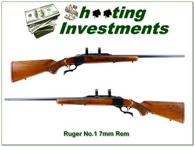 Ruger No.1 B in 7mm Rem Mag earlier Red Pad