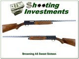 Browning A5 Sweet Sixteen with 28in Vent Rib Invector barrel