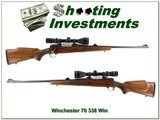 Winchester Model 70 338 Win Mag 24” 1967 Red Letter