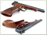 Browning Medalist 22 LR 6.75” Pistol Belgium w Case and Accessories - 3 of 4