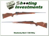 Weatherby Mark V 300 Wby Mag Deluxe 24” Near New