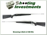 Browning A Bolt II Stainless Stalker LH 300 Win Mag w Boss 24”