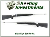 Browning A Bolt Stainless Stalker 300 Win Mag w Boss 24”