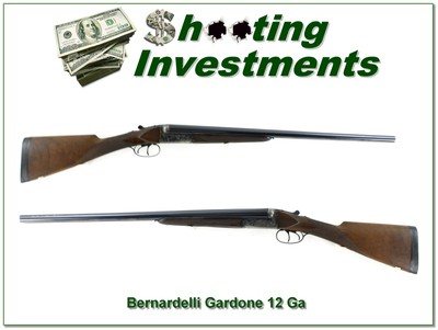 Bernardelli Gardone Italian SXS 12 Ga 25.5” Mod/Full Shotgun