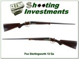 A.H. Fox Sterlingworth SXS 16 Ga 28” Full/Mod 1918