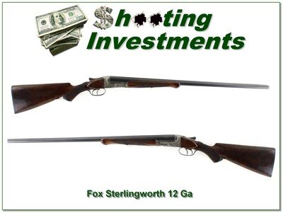 A.H. Fox Sterlingworth SXS 16 Ga 28” Full/Mod 1918