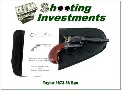 A. Uberti Taylor 1873 S.A. Cattleman 4.75” 38 Colt & S&W