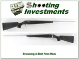 Browning A-Bolt LH Stainless Stalker 7mm Rem 26in