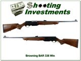 Browning BAR Safari II in 338 Win Mag looks new!