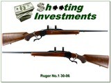 Ruger No.1 B in 30-06 26in exc collector condition!