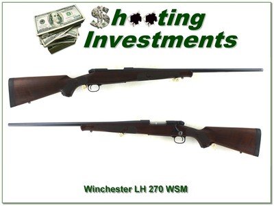 Winchester 70 Left-Handed Featherweight in 270 WSM!