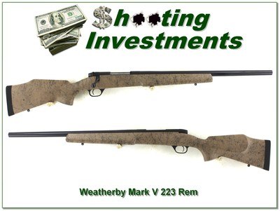 Weatherby Mark V TRR (Threat Response) in 223 Em