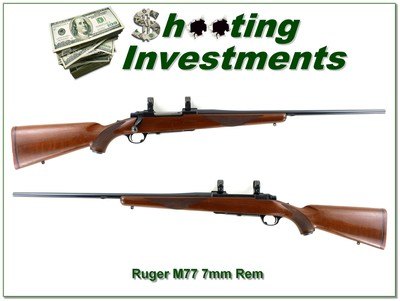 Ruger M77 7mm Rem Mag Red Pad 1980 24” Rifle