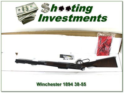 Winchester 1894 Deluxe in 38-55 Case Colored in box