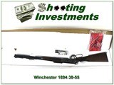 Winchester 1894 Deluxe in 38-55 Case Colored in box