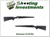 Winchester Model 70 Stainless Classic BOSS in 270 Win Like New!