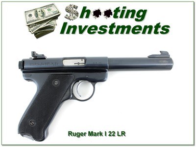 Ruger Mark I 22 LR Target Pistol 5.5” Bull Barrel