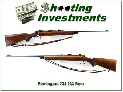 Remington Model 722 222 Rem 26” Rifle