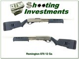 Remington 870 Magnum Marine Stainless 18” 12 Ga Shotgun w Magpul Furniture