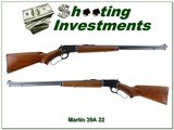 Marlin 39A 22 made in 1956 JM marked collector in exc cond!