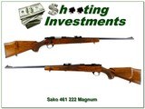 Sako Vixen L461 Bofors steel Sporter in RARE 222 Magnum collector! - 1 of 4