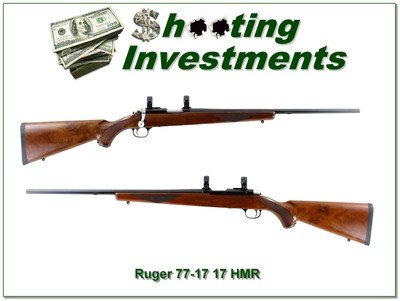 Ruger Model 77/17 17 HMR 22” Rifle