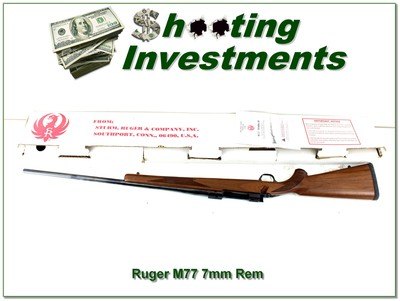 Ruger M77 Mark II 7mm Rem unfired in box