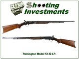 Remington Model 12 Pump Rimfire 24in octagonal barrel - 1 of 4