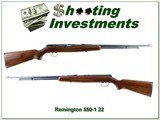 Remington 550 550-1 22 Exc Cond!