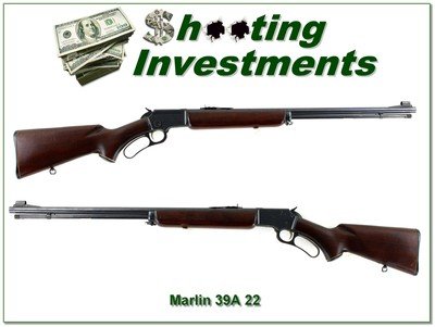 Marlin 39A 22 made in 1957 JM marked first year gold trigger