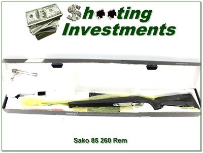 Sako 85 Carbon Carbonlite 260 Rem unfired in box!
