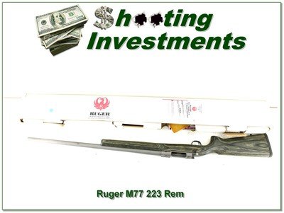Ruger M77 Mark II 223 Rem Varmint all-weather unfired in box!