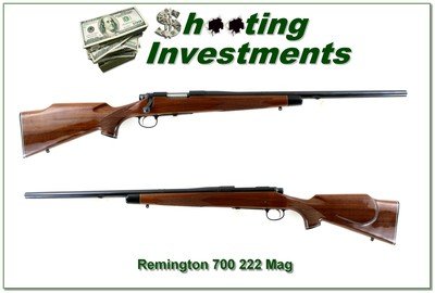 Remington 700 Varmint Special chambered in 222 Mag!