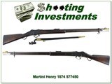Martini Henry Enfield II Model 1874 577/450 with bayonet