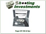 Ruger GP-100 stainless 44 Special Exc Cond in case