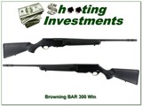 Browning BAR Safari Stalker 300 Win w/ BOSS near new