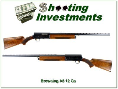 Browning A5 Light 12 70 Belgium Vent Rib