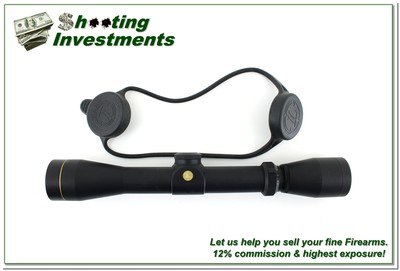 Leupold VX 2-7 X 33mm Gloss rifle scope looks new w/ covers