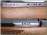 Ruger M77 early tang safety Red pad 6mm Rem - 4 of 4