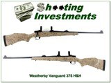 Weatherby Vanguard Dangerous Game 375 H&H unfired!