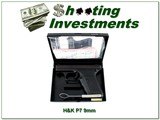 HECKLER & KOCH P7 M8, 9mm H&K P7M8 UNFIRED in case!
