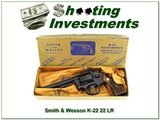 Smith & Wesson K-22 Masterpiece 1948 6in in box collector!