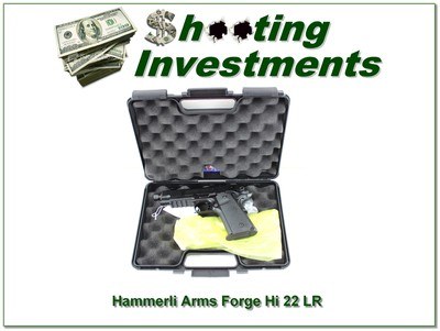 Hammerli Arms Forge H1 22LR New in case!