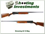 Browning A5 12 Magnum Belgium made in 1962 32in VR!