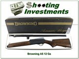 75 Belgium Browning A5 Light 12 like new in original box 28in VR Mod!